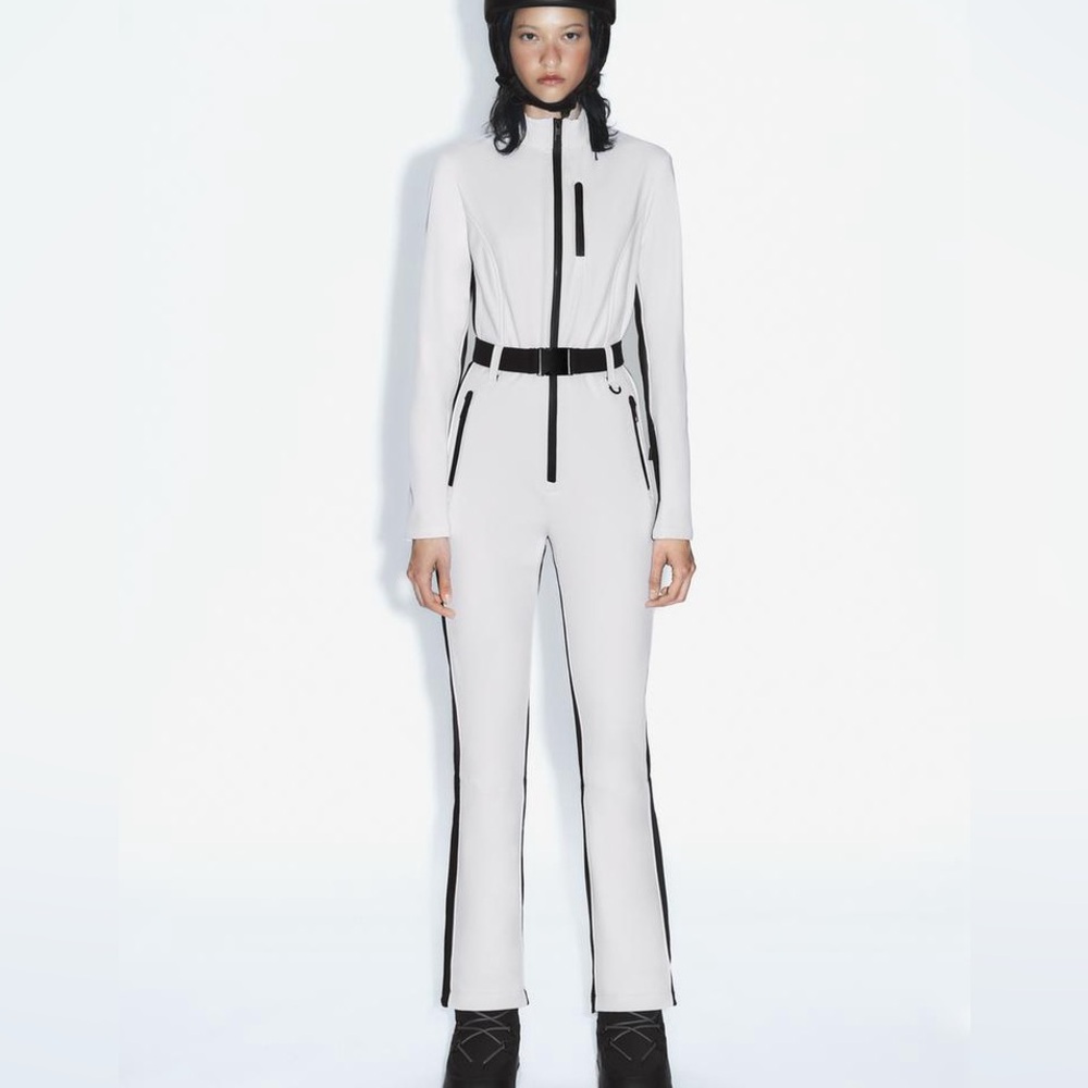 ZARA - NWT - WINDPROOF AND WATERPROOF RECCO® TECHNOLOGY SKI COLLECTION JUMPSUIT